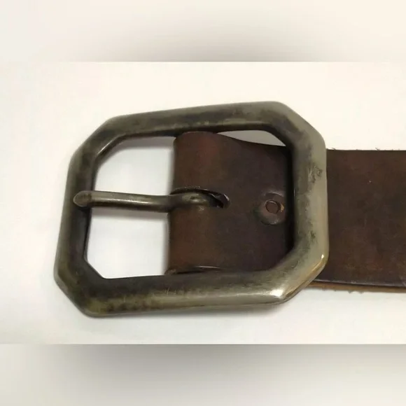 OLD STUD HANDMADE HYSTERIC GLAMOUR BELT LEATHER MEN'S USA STUDS Vintage - Picture 3 of 3